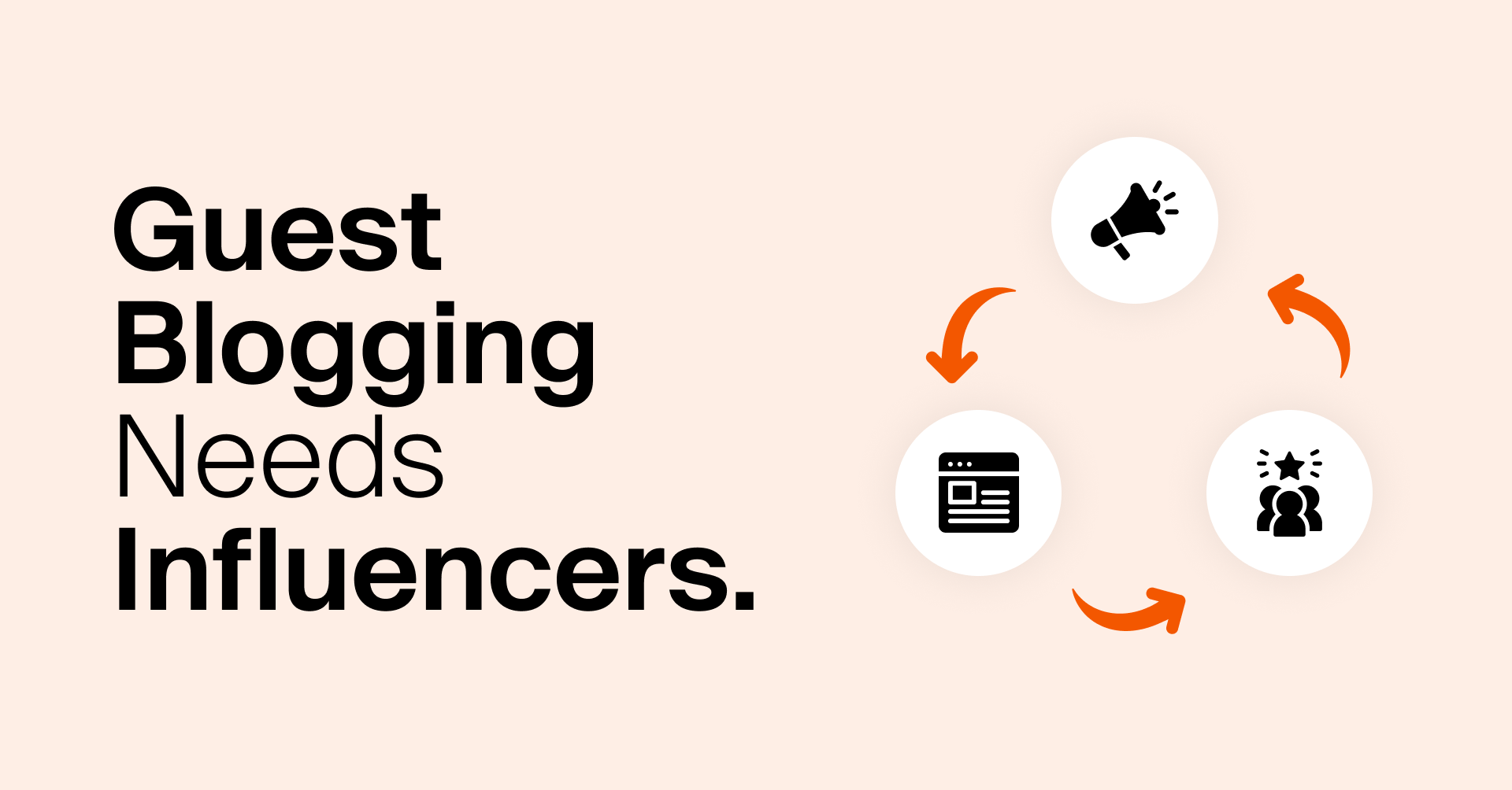 Why Guest Blogging Doesn't Work Without Influencer Outreach