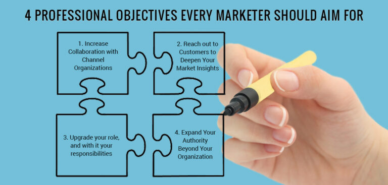 4 Professional Objectives Every Marketer Should Aim For