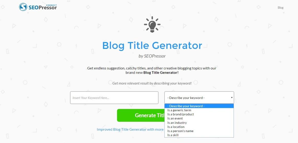 SEOPressor Title Generator