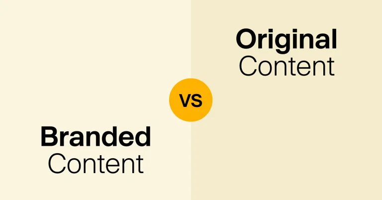 What's the Difference Between Branded Content and Original Content