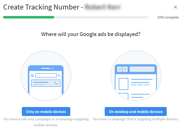 Where to Display Google Ads Having Phone Number