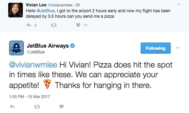 Going Beyond Customer Service on Twitter