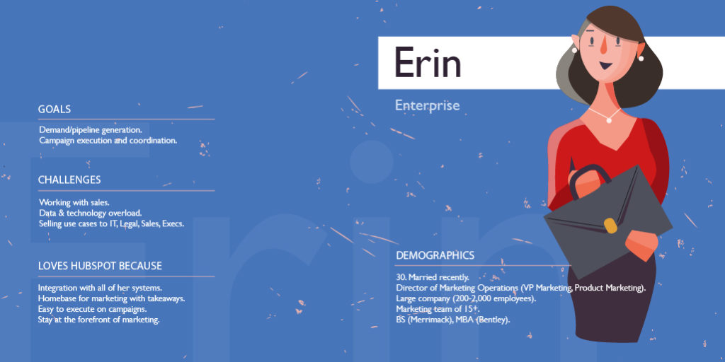 Marketing Persona Erin