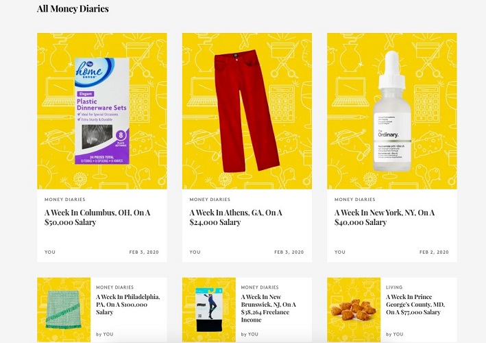 all money diaries podcast by refinary29