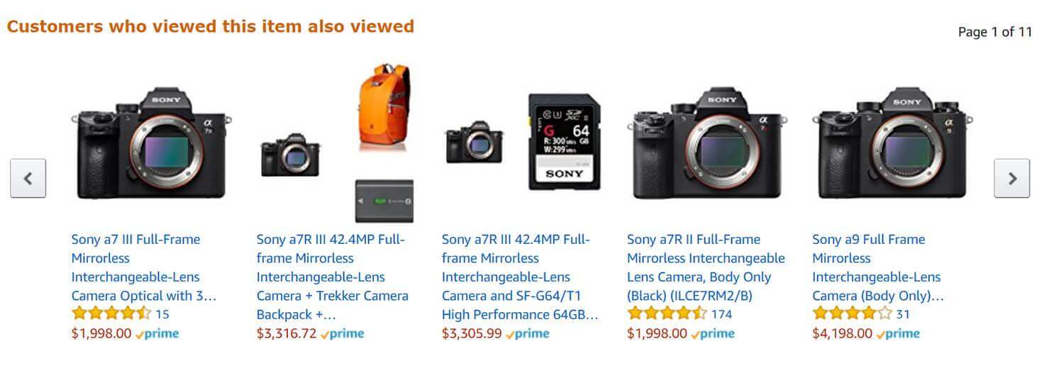 customers also bought section