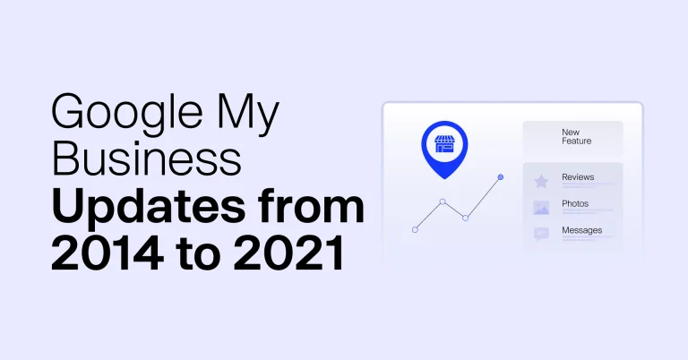 Google My Business Updates from 2014 to 2021: A Quick Roundup