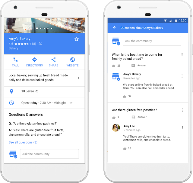 Question answer on GMB