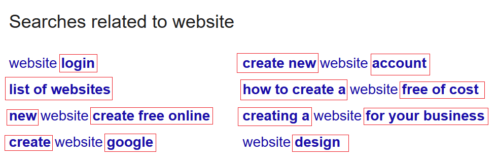 Google Search Page Footer Suggestion For Keyword Website Google Search Page Footer Suggestion For Keyword Website