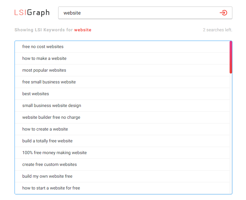 LSI Keywords for Website keyword- LSIGraph.com Screenshot LSI Keywords for Website keyword- LSIGraph.com Screenshot