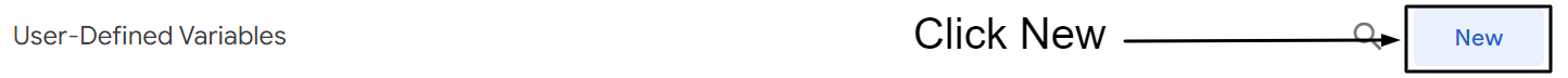 Click New under User Defined Variables Click New under User Defined Variables