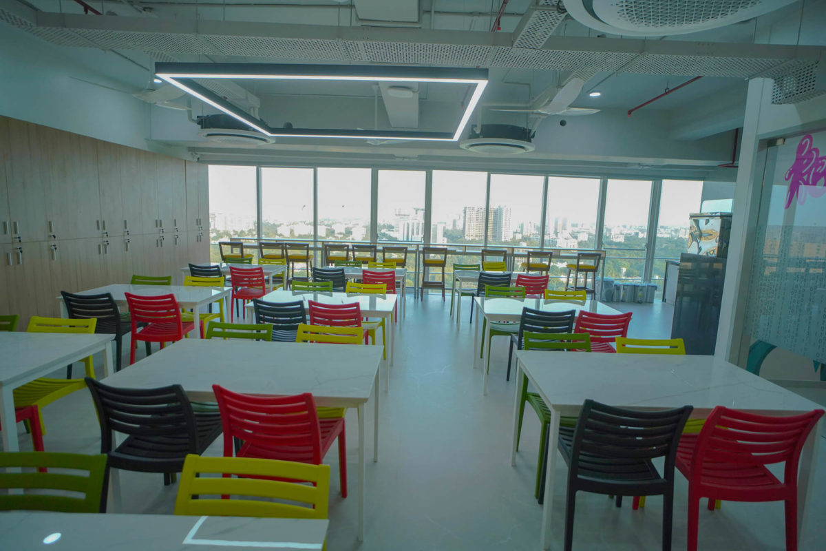 A Complete Cafeteria Space - Food time