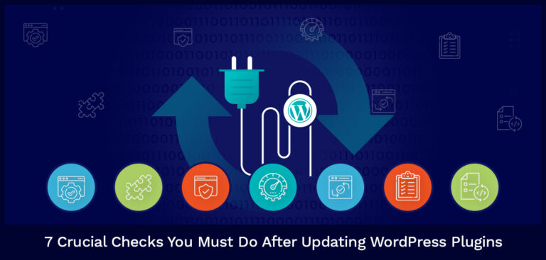 Crucial Checks You Must Do After Updating WordPress Plugins|Crucial Checks After Updating WordPress Plugin|Functionality-Testing|Compatibility Testing|Security Testing|Performance Testing|Cross-browser Testing|User Acceptance Testing|Rollback Plan
