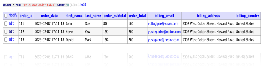 Solution One Use A Custom Order Table A Custom Order Table