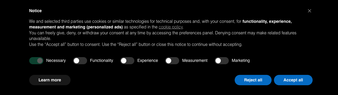 Design a User-Friendly Banner