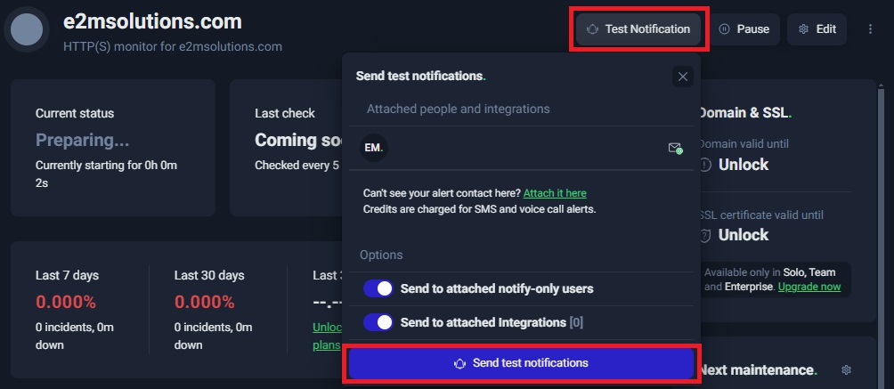 WP-disaster-uptime-test-notifications