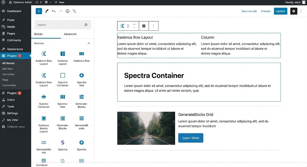 gutenberg-basic-vs-kadence-blocks
