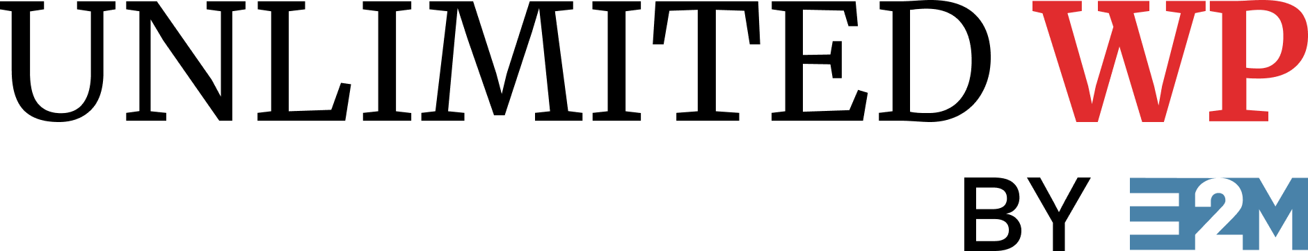 unlimited-wordpress-by- e2m-logo