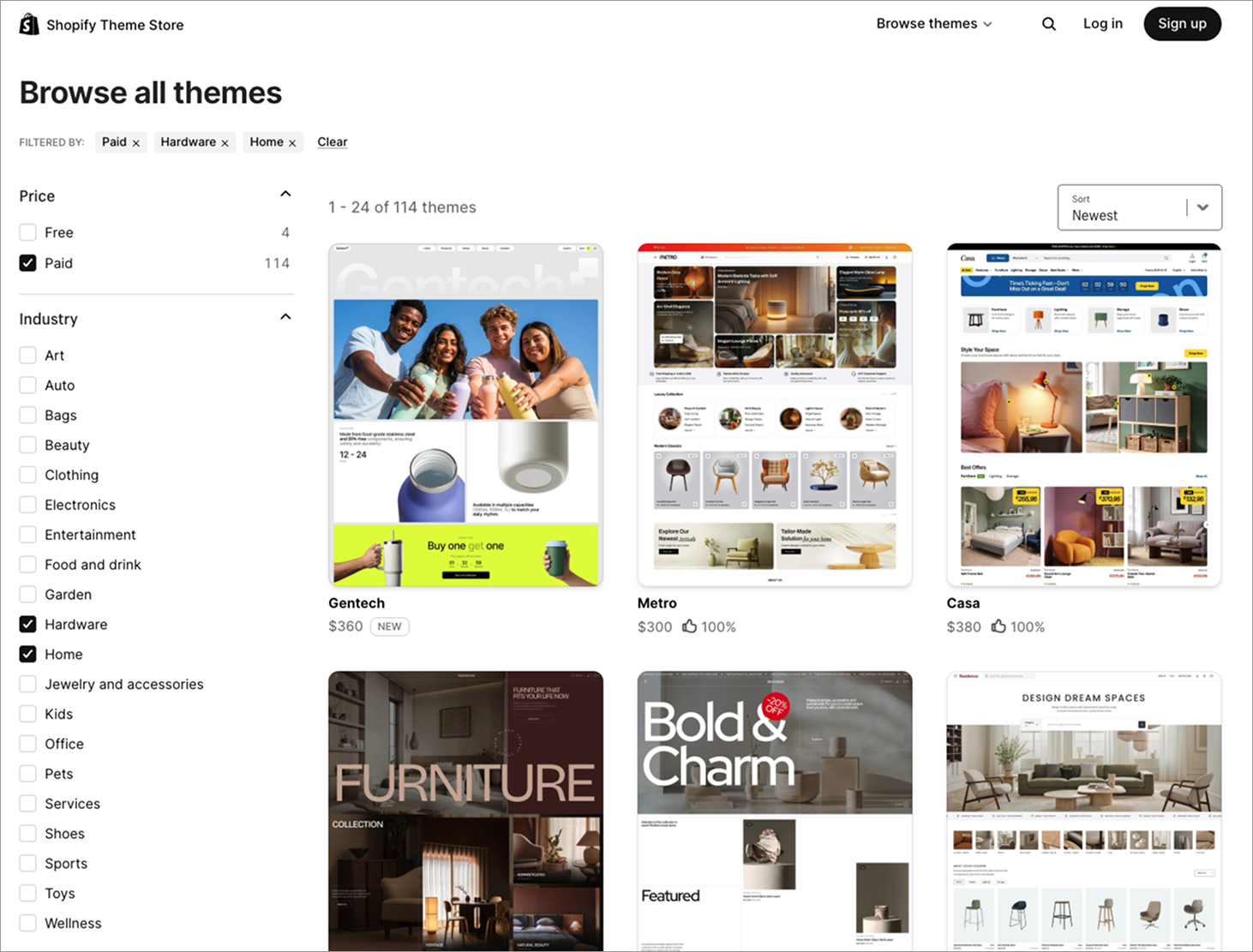 Premium shopify theme for Direct-to-Consumer (DTC) General Brands