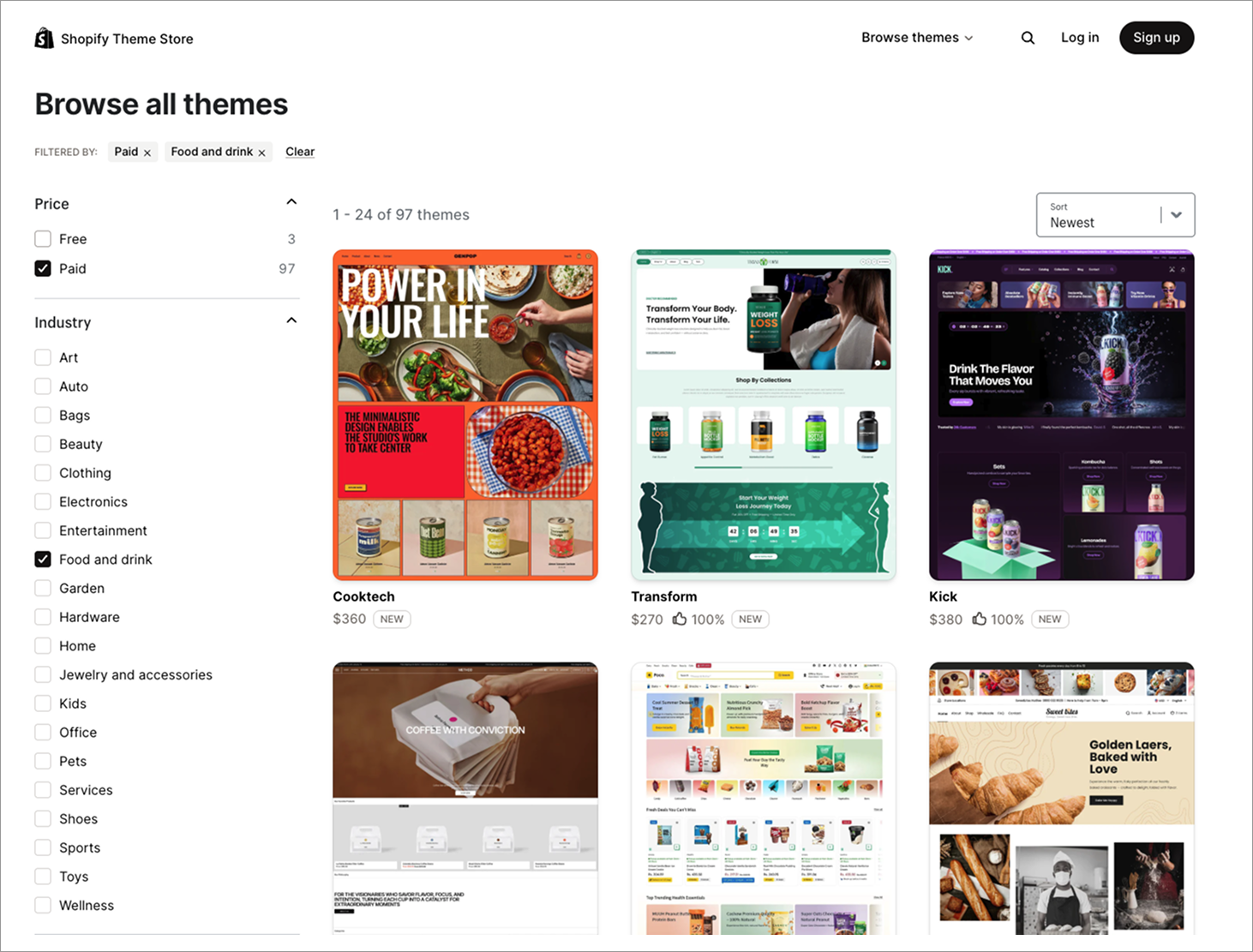 Food, Beverage & FMCG - Premium Shopify Theme