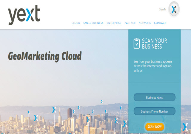 Yext helps your business listing to be accurate