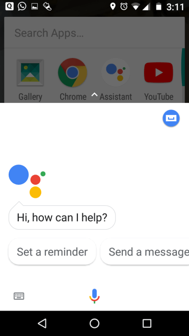 Google Assistant on Mobile
