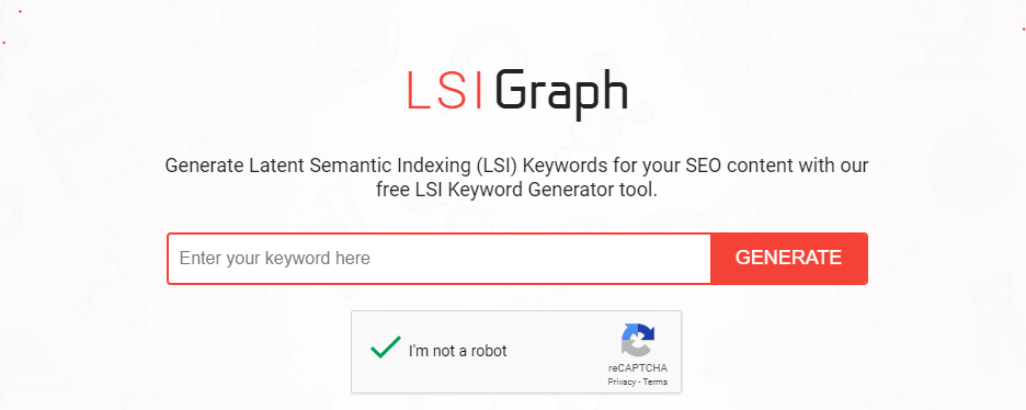 LSI Graph keyword Tool