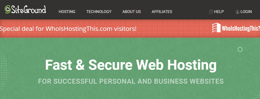Best Seo Web Hosting Options - Siteground Hosting