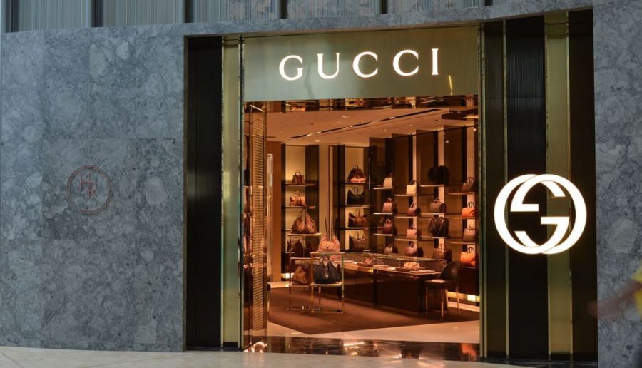 gucci brand luxury store