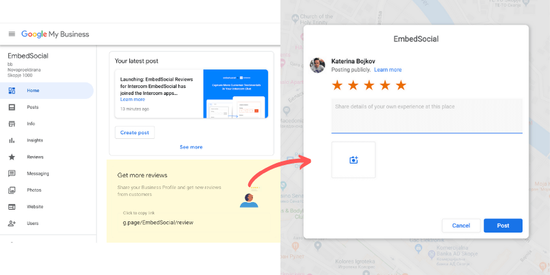 Place ID Review - Google Review Link
