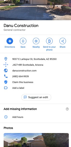 you are looking for a general contractor for home renovations in Scottsdale - google serp page-2