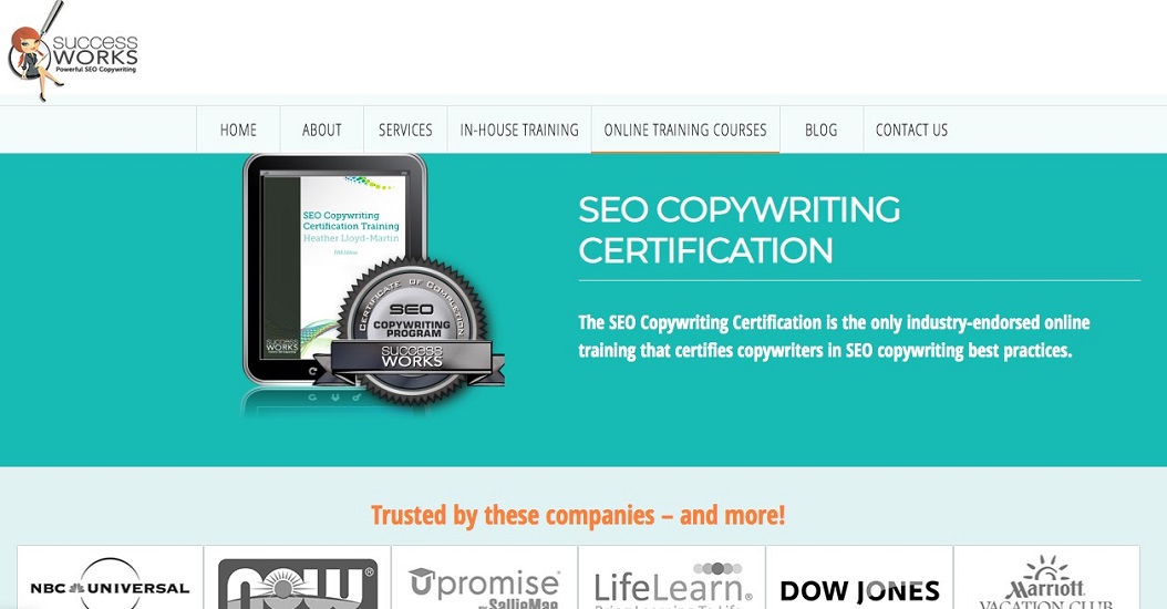 SEO Copywriting Certification Program by Success Works