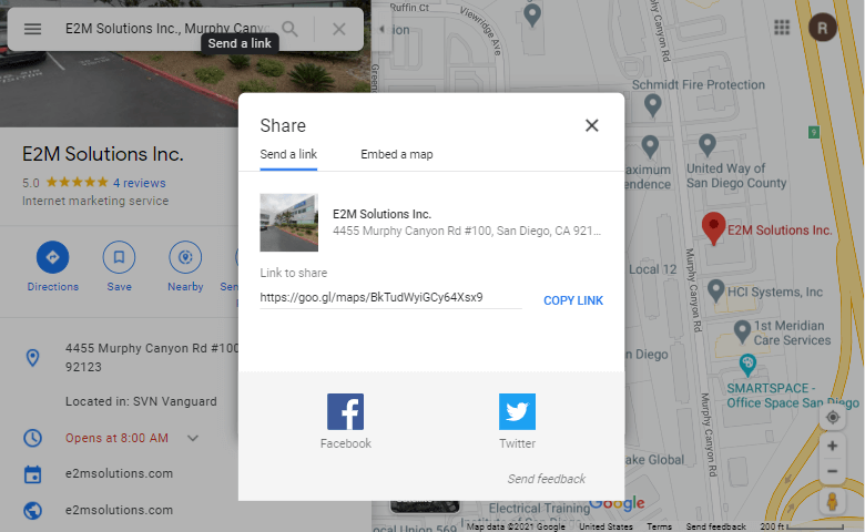 Pop Up For Embbeding Google Maps Code