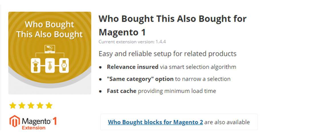who bought this also bought Magento tool