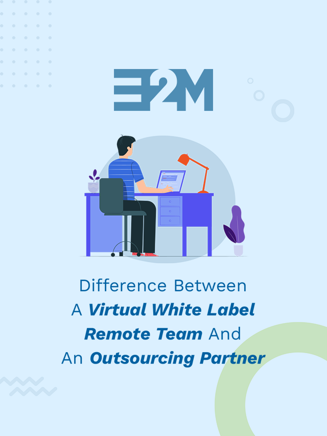 virtual white label remote team vs outsourcing partner