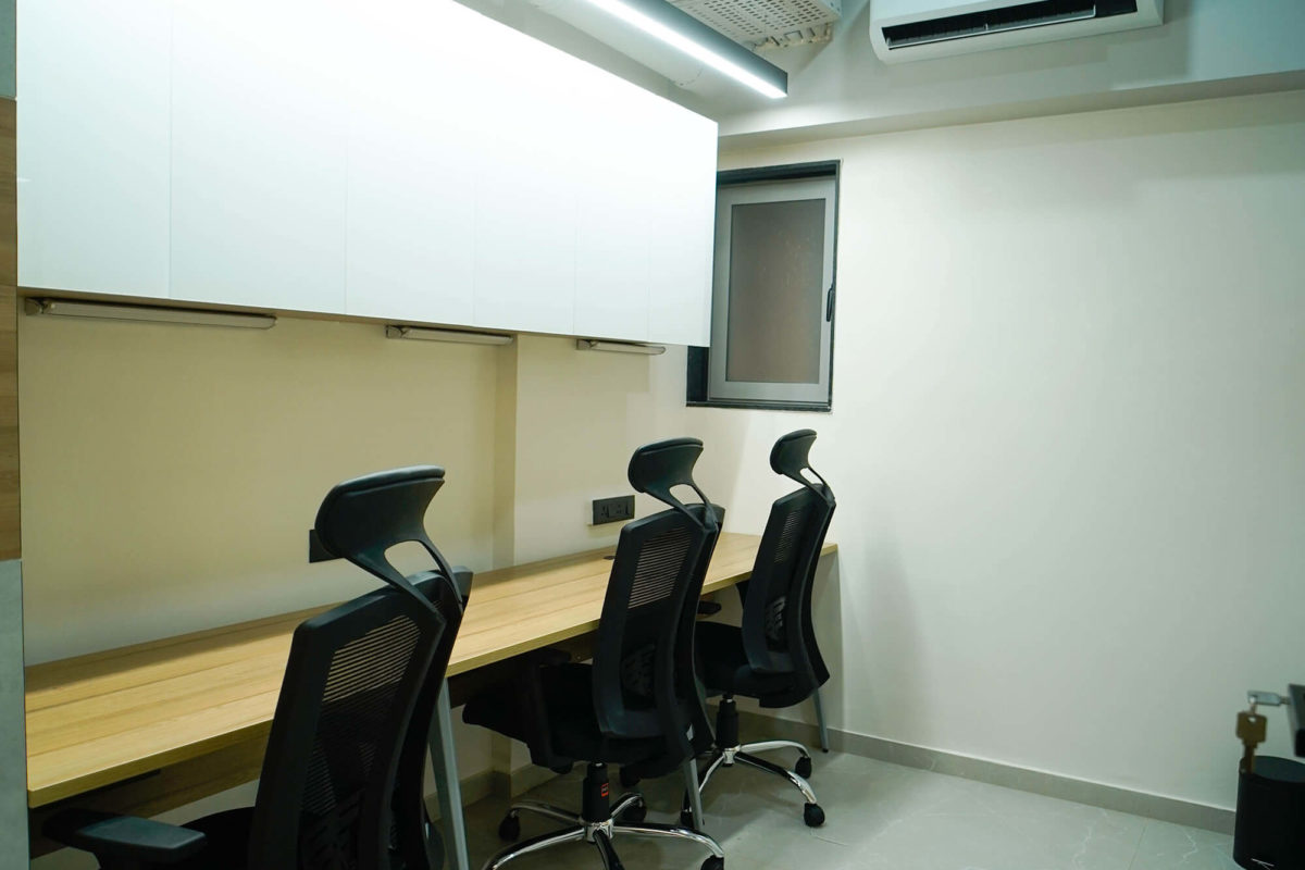 HR and Admin Cabin - Place where one asks for the queries /approvals/ salary expectations