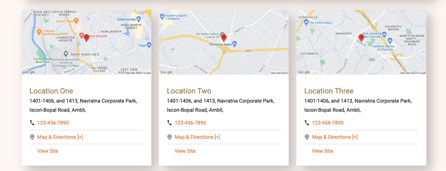Add Location Pages